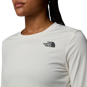 The North Face W' Shadow L/S Tee - White Dune