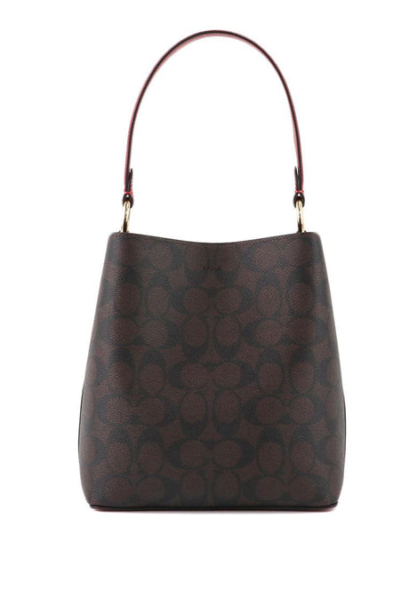 Coach Small Town Bucket Brown Bag - Aadima Nepal -online shopping Nepal - Fashion -Buy Clothing Online  in Nepal