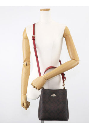 Coach Small Town Bucket Brown Bag - Aadima Nepal -online shopping Nepal - Fashion -Buy Clothing Online  in Nepal