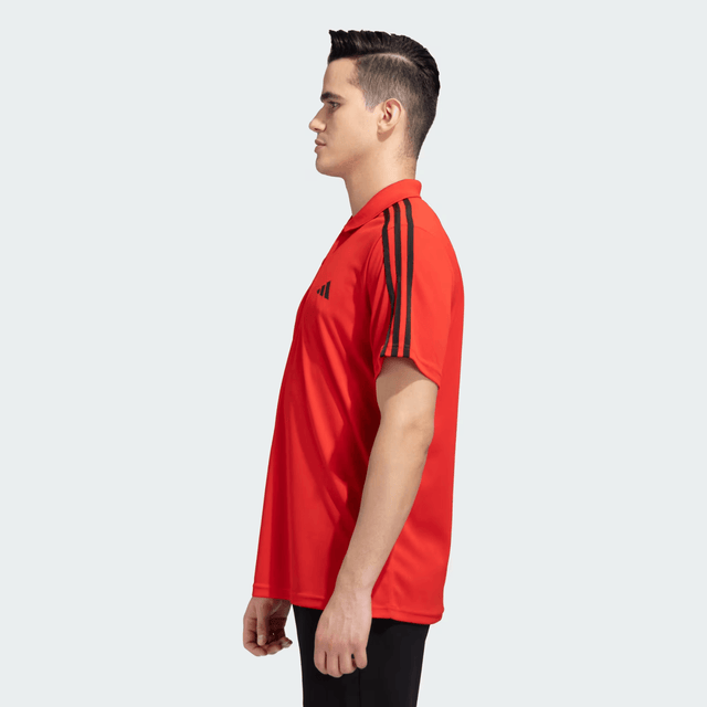 Training Essentials Pique 3 Stripes Polo Tee - Aadima Nepal -online shopping Nepal - Fashion -Buy Clothing Online  in Nepal