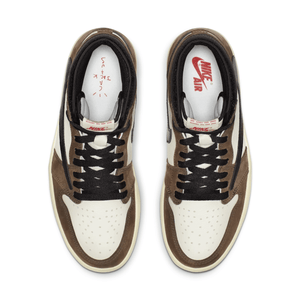 Buy Air Jordan I High Travis Scott Copy Online in Nepal Aadima Nepal The Air Jordan I pays tribute to Travis Scott, the Houston-born hip-hop artist and founder of Cactus Jack Records. Unique features like the reverse Swoosh and hidden pouch make this spec