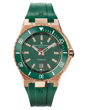PowerMaster Rose Gold Watch-Green - Aadima Nepal -online shopping Nepal - Fashion -Buy Clothing Online  in Nepal