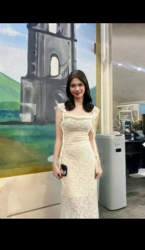 SHEIN Party Dress with Swollen Collar